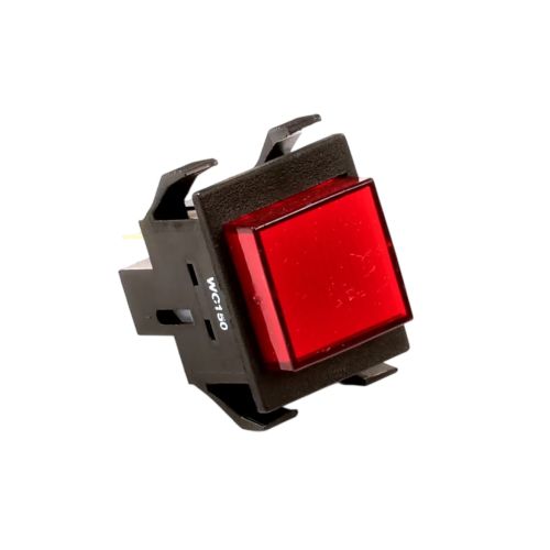 Curtis 3375000122 Push Button Switch Red 120V