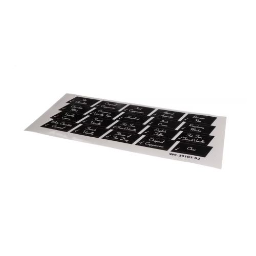 Curtis 3375000448 Flavor Low Tack Door Label