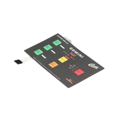 Curtis 3375000486 Control Panel Membrane Curtis G