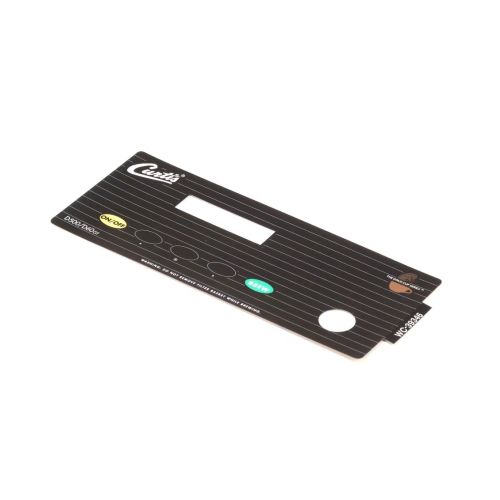 Curtis 3375000607 Label/Overlay UCM D500GT/H/D60GT