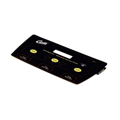 Curtis 3375000657 Label Assembly UCM & Door PCGT3
