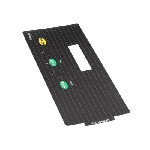 Curtis 3375000808 UCM Overlay Label Inner D1000 WC-39430
