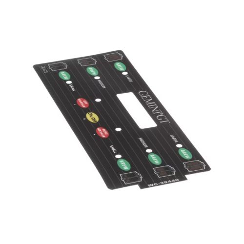 Curtis 3375000815 UCM Overlay Label GEMTS Twin 3-Batch