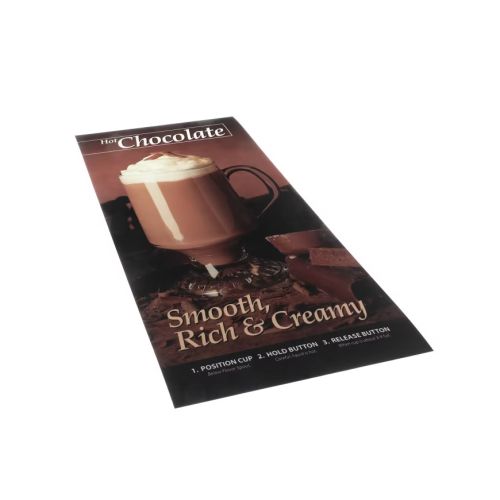 Curtis 3375001040 Light Box Film Hot Chocolate Cafe PC1/PC2 WC-39594