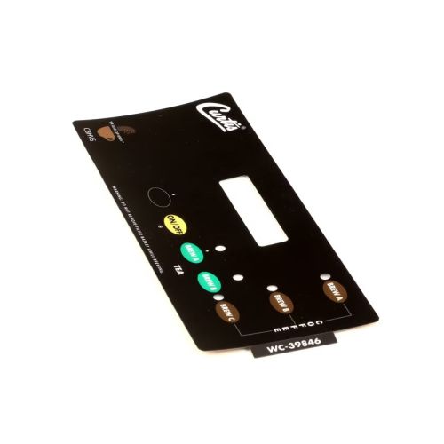 Curtis 3375001301 UCM Label/Overlay Combo Single