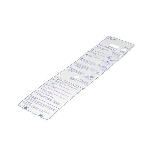 Curtis 3375001468 Instruction Panel Label RU-150/RU-300