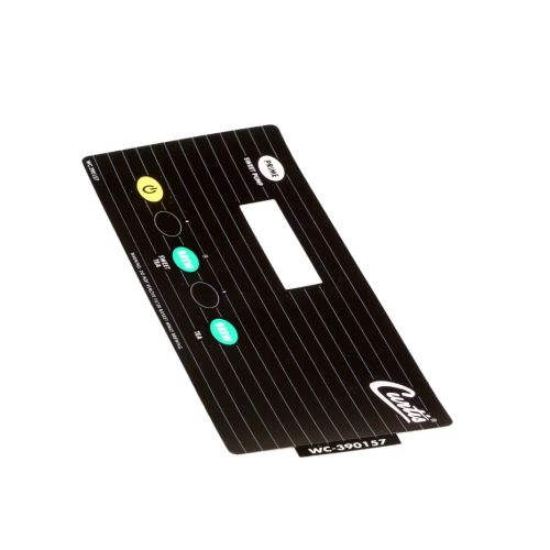 Curtis 3375001641 UCM Overlay Label STB Curtis Logo WC-390157