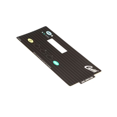 Curtis 3375001661 Control Module Label/Overlay 1 Batch TB/TBT/TBP/TBS