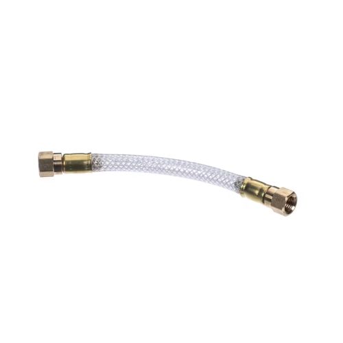Curtis 3375003338 Braided Tube Assembly 1/4" Flare X 6-3/4" LG
