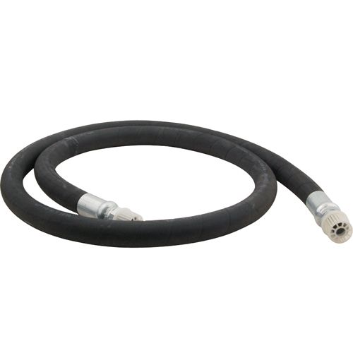 Darling International 290576 Rigid Hose Rubber W/Synthetic Yarn 3/4" NPT 7' Black Rigid Connections