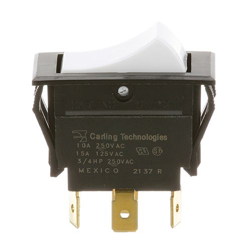 Dean 807-3579 Switch (Rocker, DPDT, On-On,Tt)