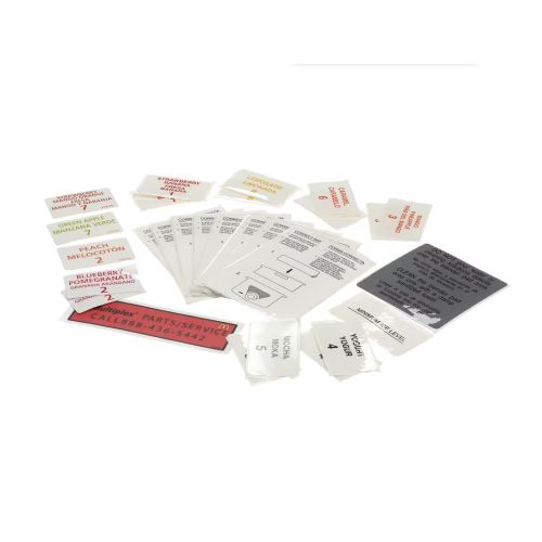 Delfield 000-BIC-0031-S Product Stickers Kit BIM -1H