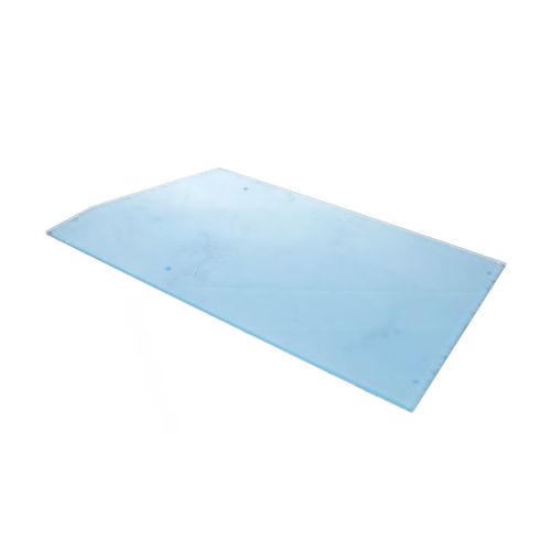Delfield 091-293-0034-S End Counter Protector Plexiglass Sneeze Guard
