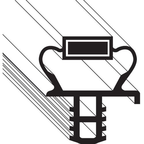 Delfield 1701184-GRAY Gasket 21-7/8" X 23-7/8", Gray