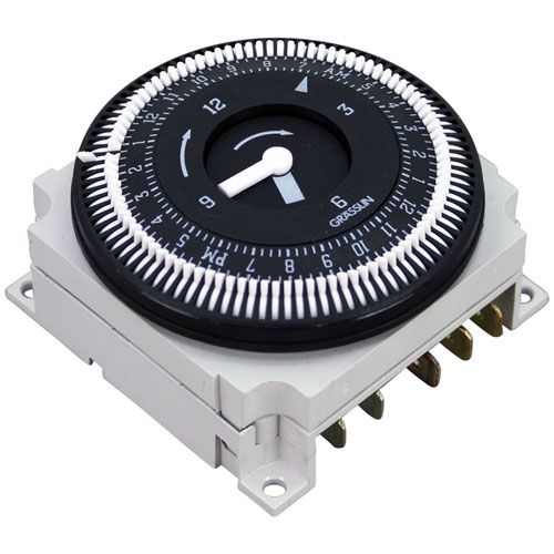 Delfield 2194345 Clock Face Timer - 24 HR