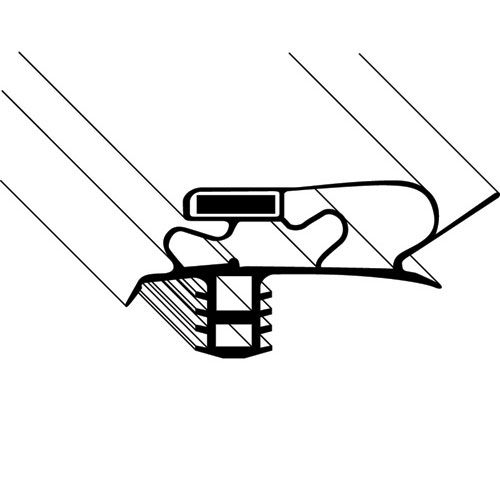 Delfield BIP00006 Standard Height Door Gasket, 18