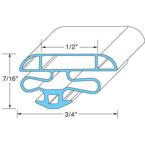 Delfield MCC-15742 Door Gasket 