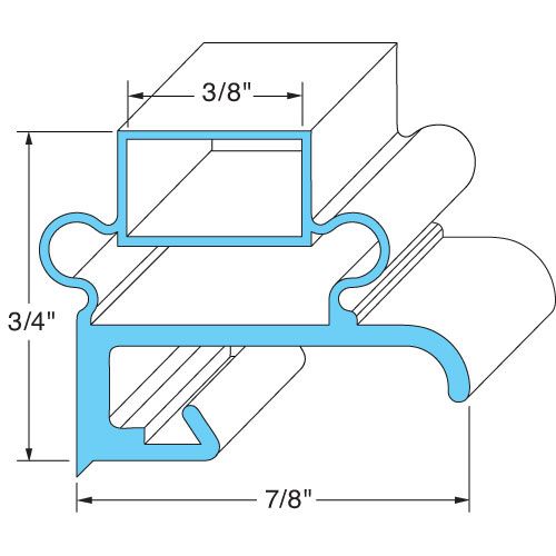 Delfield TBP30001 Gasket 
