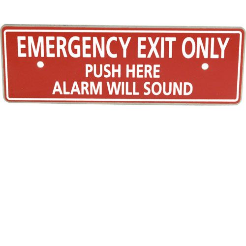 Detex ECL8220 Emergency Exit Paddle Bar Plate