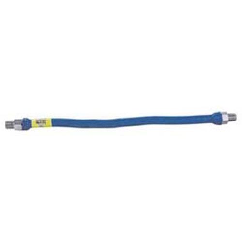 Dormont 1650BP-24 Gas Hose S/S 1/2" NPT, 24"