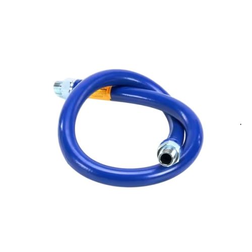 Dormont 1675BP48-CHIP Gas Hose Blue 3/4" X 48"