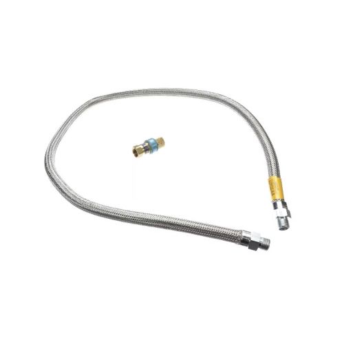 Dormont 1675BQ72 Gas Connector Hose Assembly 3/4" X 72" SS Braided