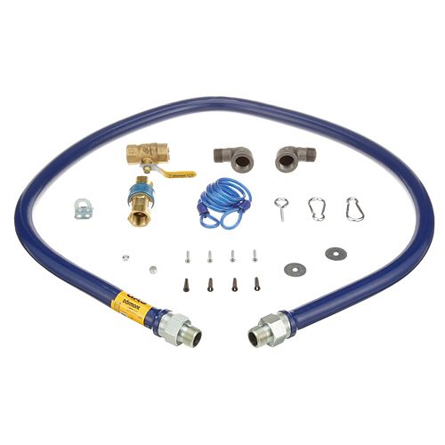 Dormont 1675KIT72 3/4" Gas Hose Kit, Snapfast Disconnect