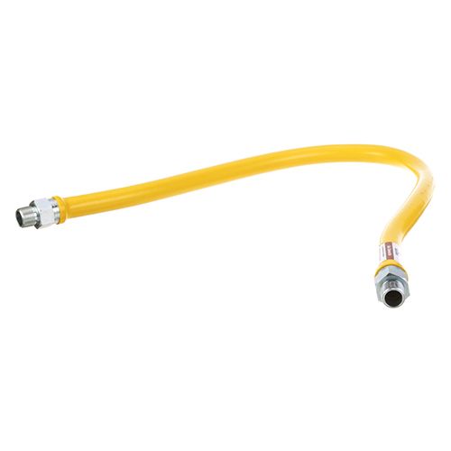 Dormont 44-S0157-48 Mavrik 3/4" X 48" Stainless Steel Gas Hose, PVC coating