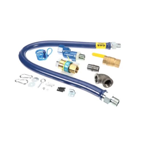 Dormont CAN16100KITS48 Gas Connector Hose Kit 1" X 48" Blue