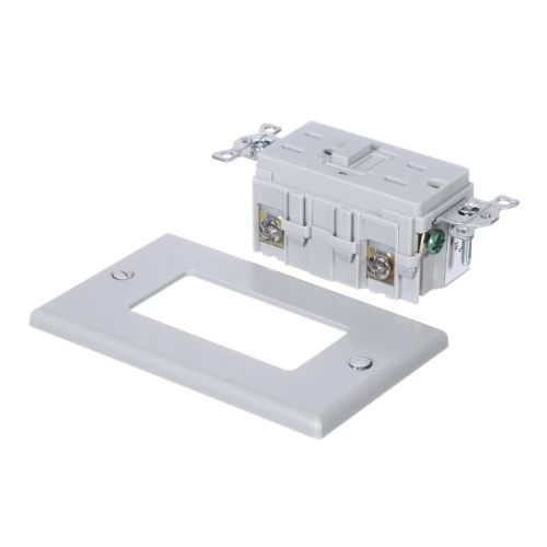 Duke 212372 Receptacle Gray 15A 5-15GFCI