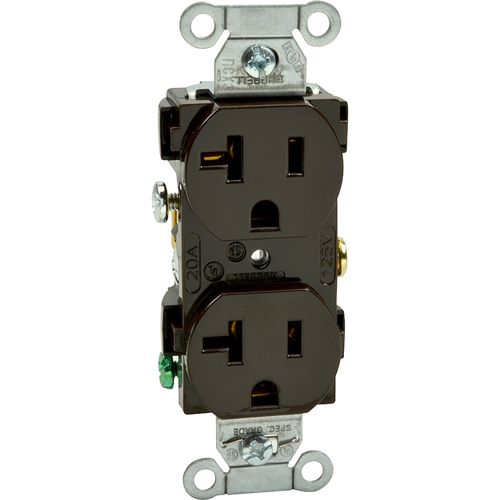 Duke 222177 Duplex Receptacle, 20A-125V