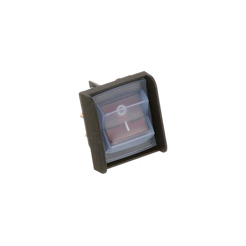 Duke DUK222010 Switch, Rocker On/Off, Double Pole with Cover, Red