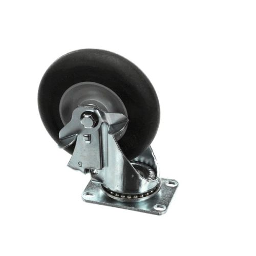 Dinex DXTSBP5SSBRK Swivel Caster With Brake 5"