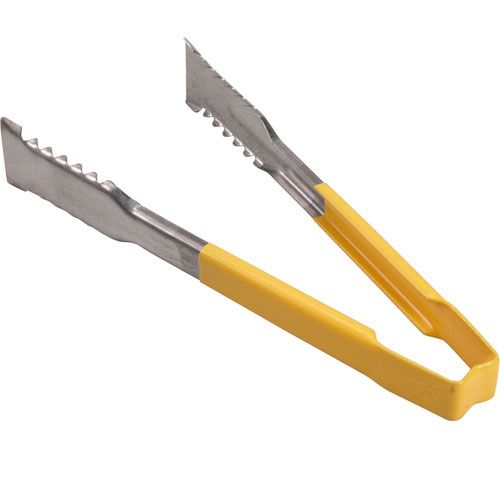 Edlund 32012 Versagrip Tongs , 9.5",Yellow HDl
