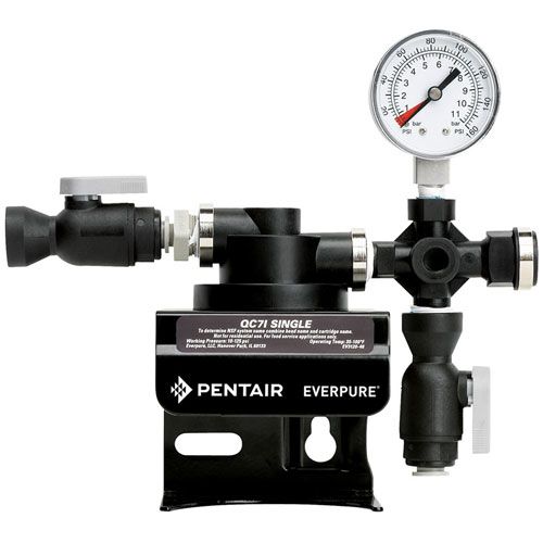 Everpure 9272-41 Single Water Filter Head W/ Mounting Bracket and Screws