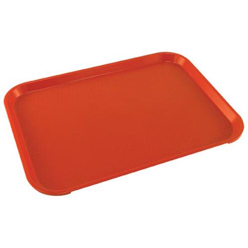 Fast Food Tray -163 Red 12x16 For Cambro - Part# 1216ff-163