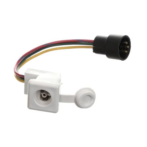 Federal Industries 43-19080-A Wire Harness Socket White Shelf Lamp Socket