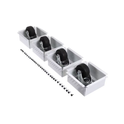 Federal Industries 800-9300-LEG Caster Kit Recessed Set of 4 VRSS4878S