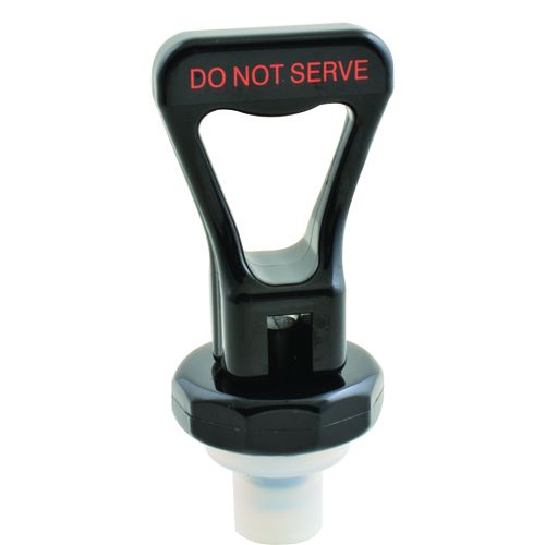 Fetco 1071-00020.00 Upper Faucet (Black)