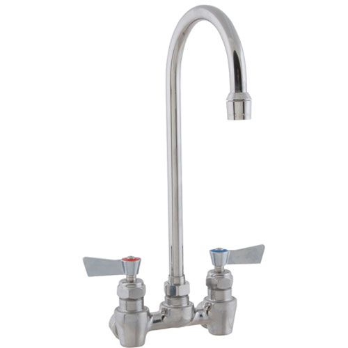Fisher 53880 4"Deck-Mount Faucet,SS,GSNK