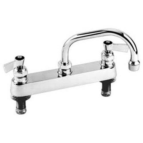 Fisher FIS3311 8"Deck-Mount Faucet, SS,8" SP