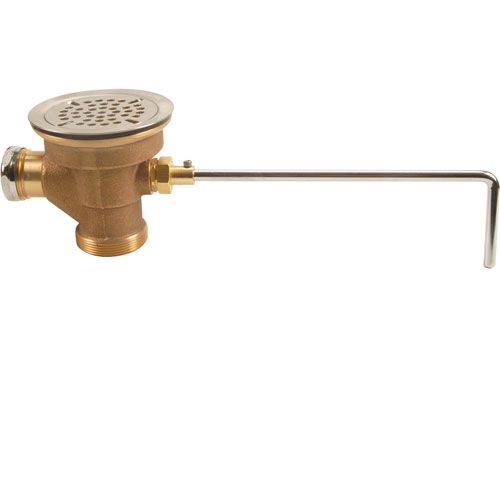 Fisher Manufacturing FIS22438 Brass Waste Twist W/ SS Valve