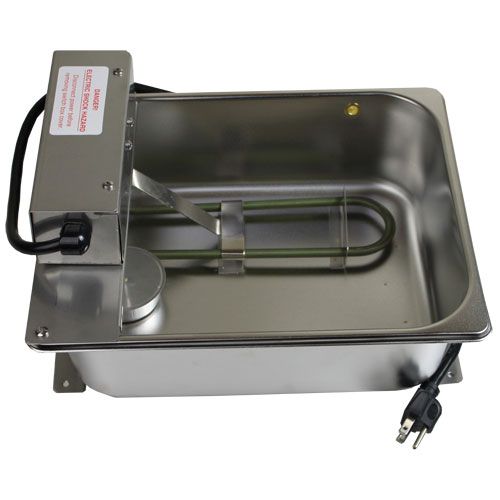 Fisher Manufacturing FIS900-115 Condensate Drain Pan W/ Float Switch and 3ft Cord, 13" X 10" X 4", 120V, 1000W