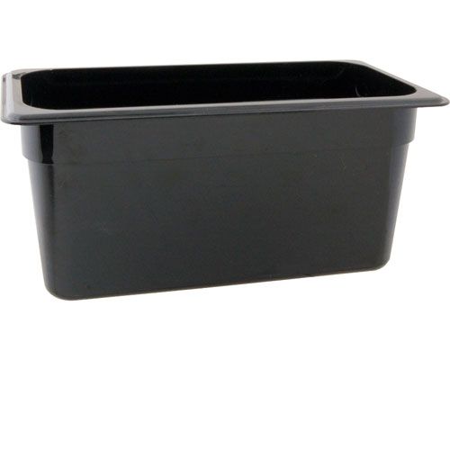 Food Pan 1/3 X 6in Black  For Cambro - Part# 36cw-110