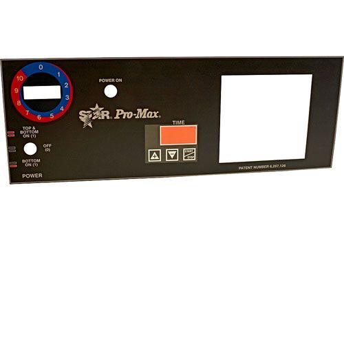 Front Overlay -For Timer For Star Mfg - Part# 2m-Z6870