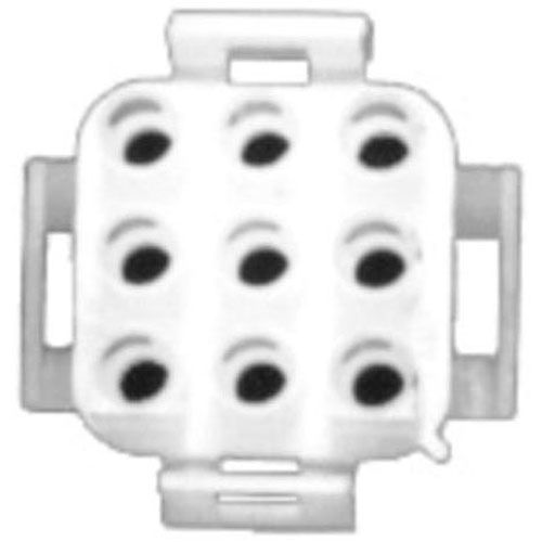 Frymaster 2732 Connector - 9 Pin Male 