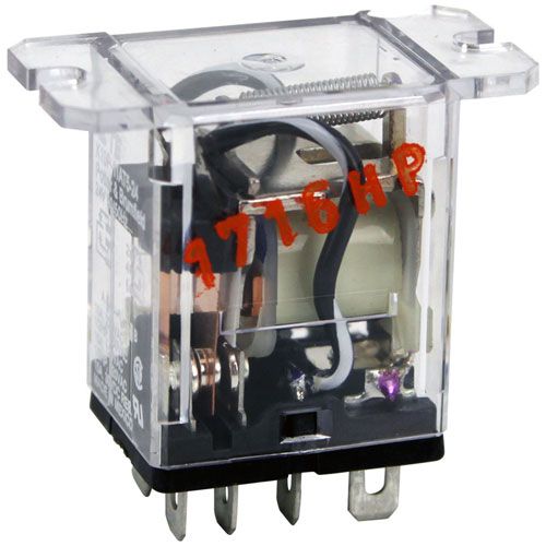 Frymaster 804-4114 Coil Relay W/ 3/16" Tab Terminals, 24VAC, 15AMP