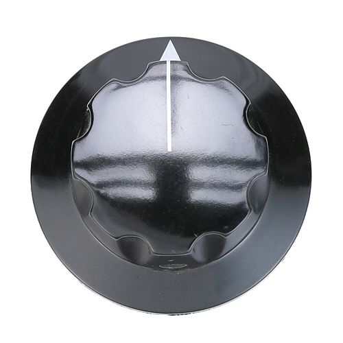 Frymaster 810-0334 2" Black Indicator Knob with Pointer