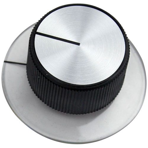 Frymaster 8100387 Pointer Knob 1-3/4: DIA, Mount .187", Position Up, D-STEM