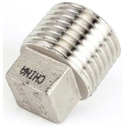 Frymaster 813-0336 Pipe 1/2 NPT 150# SS Plug 
